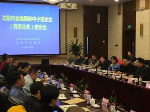 沈陽市金融服務(wù)中小微企業(yè)（僑資企業(yè)）座談會