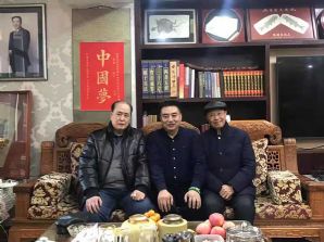 中國(guó)書(shū)法家姚哲成、著名作曲家鐵源做客仕龍