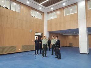 董事長許寶平視察部隊工地
